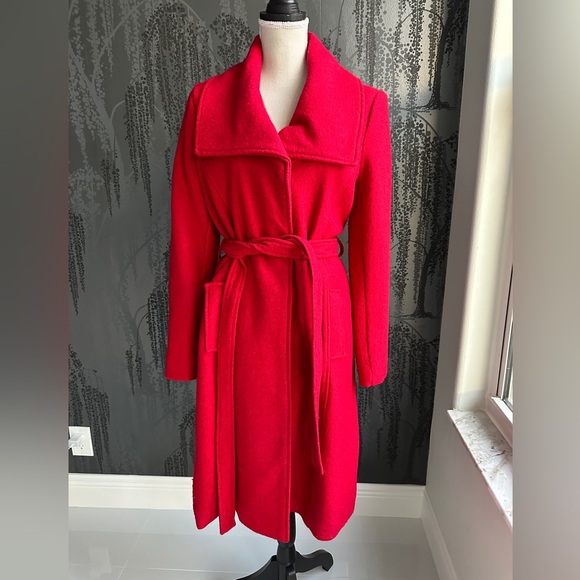 New York & Company red coat - Picture 1 of 7